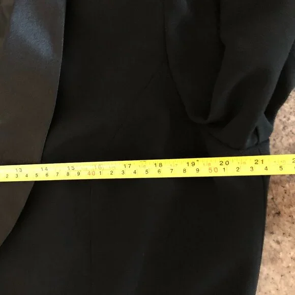 Black Blazer/Skirt Set Women's Size 14 Studio 1 - Picture 8 of 16